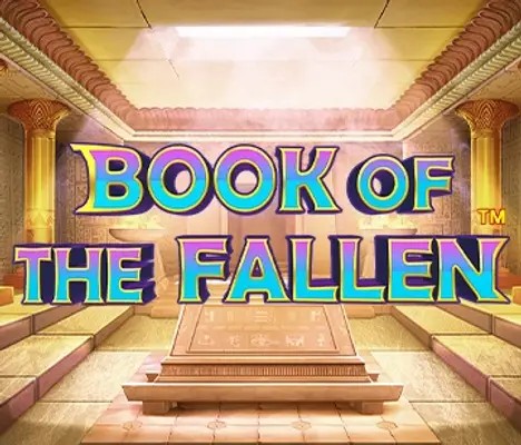 Book of the Fallen online game logo by Pragmatic Play on unibet-norge.com