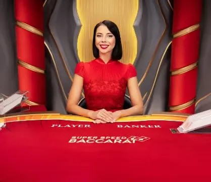 Try Super Speed Baccarat slot by Evolution on unibet-norge.com – logo image